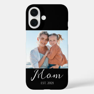 Mom Established Script Photo  Case-Mate iPhone 16 Case