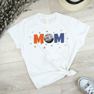 Mom First Trip Around the Sun Space 1st Birthday T-Shirt