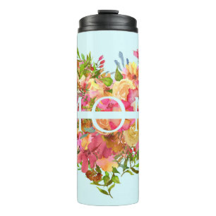 MOM Floral Tumbler