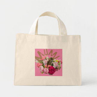 Mom! Flowers Mini Tote Bag