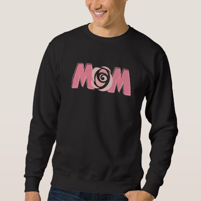 Mom   for Mom Dad kids boys girls men Women Sweatshirt (Front)