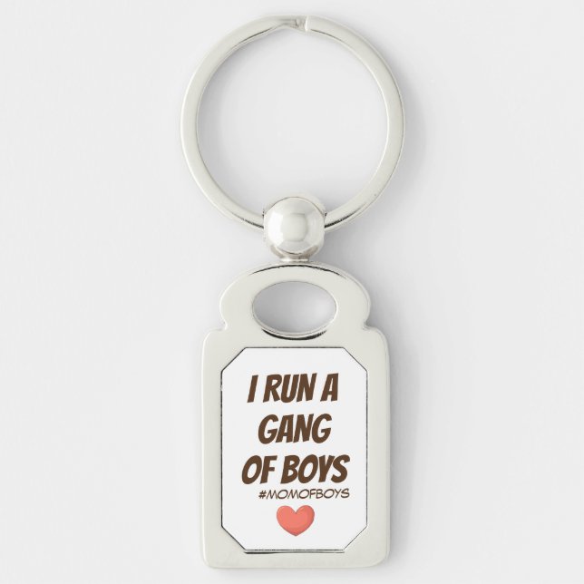 MOM FUNNY BOY GANG keychains (Front)