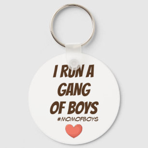 MOM FUNNY BOY GANG keychains