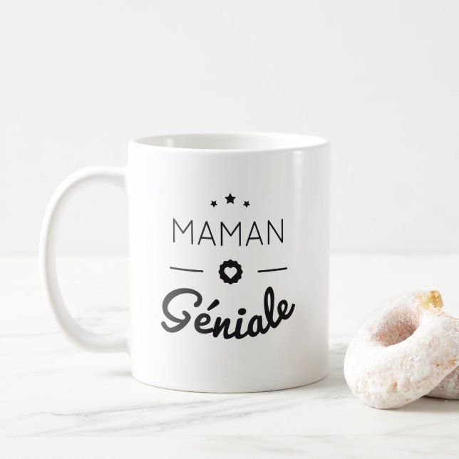 Mom géniale coffee mug (With Donut)