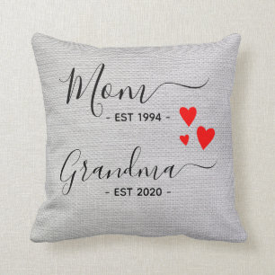 Mom Grandma established Pregnancy New Grandma Cushion