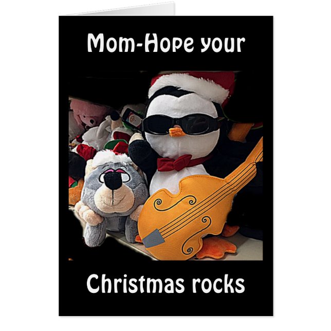 MOM-H0PE Y0UR CHRISTMAS "R0CKS"-YOU ROCK (Front)