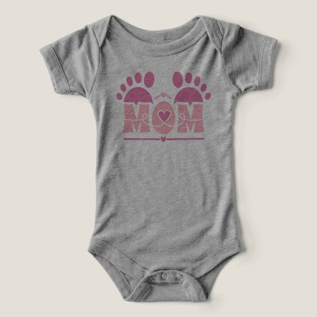 MOM Heart Footprint (Design Front)