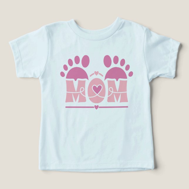 MOM Heart Footprint (Design Front)