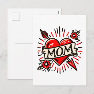 MOM HOLIDAY POSTCARD