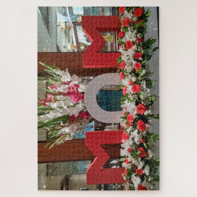 "Mom, I Love You" – A Heartfelt Floral Tribute Jigsaw Puzzle (Vertical)