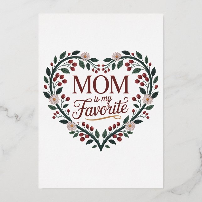 Mom Is My Favorite (Front)