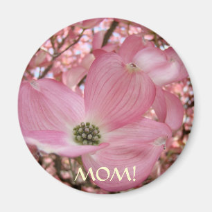 MOM MAGNETS Gifts Pink Dogwood Flowers Spring