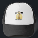 Mom Mode Activated Funny Mom Hat<br><div class="desc">Mom mode is always on.
This funny giraffe cap celebrates the mom superpower of noticing everything. A playful accessory for everyday mom life and a great gift for Mother's Day.</div>
