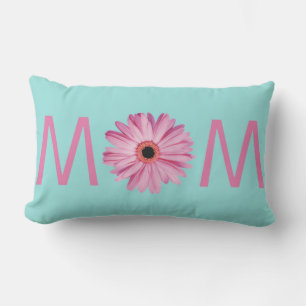 "MOM" Mother Cute Unique Two Tone Outdoor Cushion