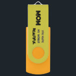 MOM, MOTHER LOVE FOR SON, DAUGHTER , BIRTHDAY GIFT USB FLASH DRIVE<br><div class="desc">This design is more suitable for gift for creative people.</div>