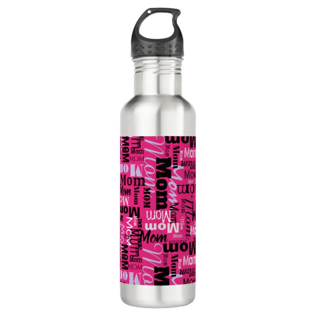 MOM MOTHER Mothers Day Gift Coffee Thermal Thermal 710 Ml Water Bottle (Front)