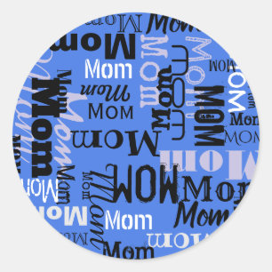MOM Mother Personalizable Take Home Gift Sticker