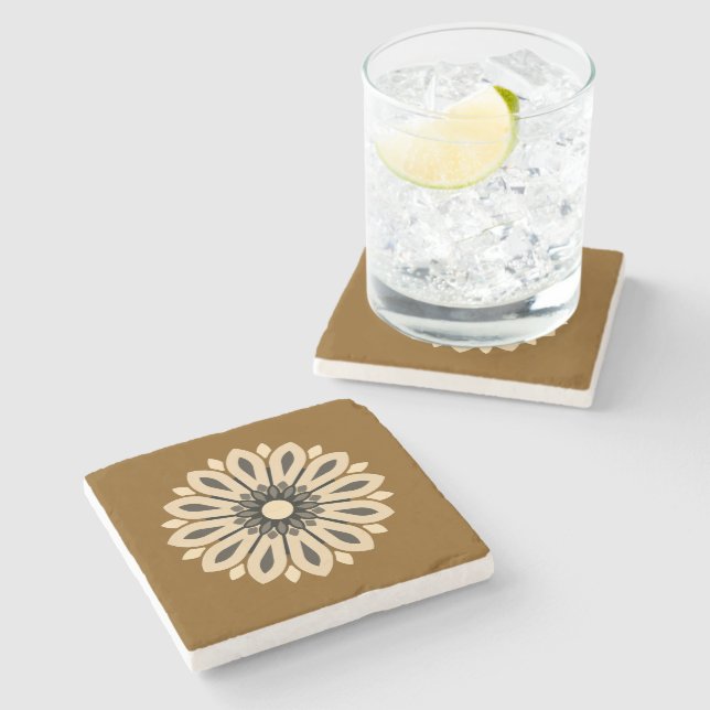 MOM, MOTHER, WOMEN, BIRTHDAY, GIFT  SILVER PLATED  STONE COASTER (Side)