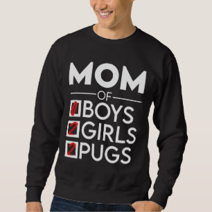 Mom of 2 two girls and two pugs Essential T-Shirt  Sweatshirt