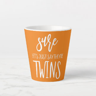 Mom Of Irish Twins Mom Of 2 Kids Close In Age Latte Mug