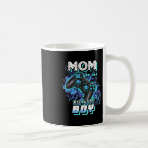 Mom Of The Birthday Boy Matching Video Game Birthd Coffee Mug