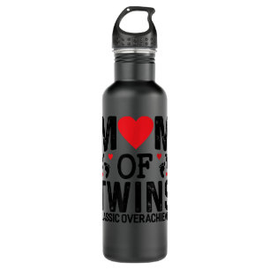 Mom Of Twins Classic Overachiever Twins mom  710 Ml Water Bottle