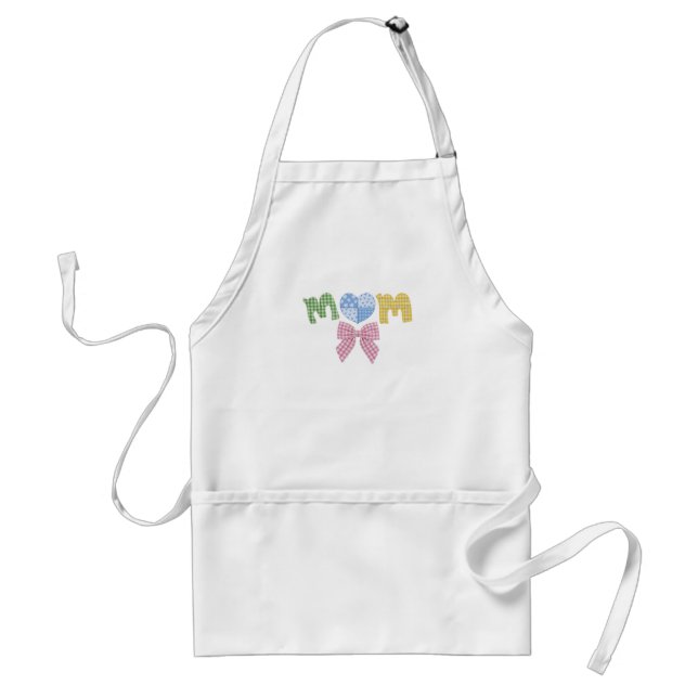 Mom Patchwork Mother's Day Gift Standard Apron (Front)
