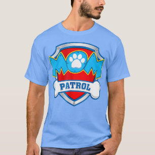 Mom Patrol   Dog Mom Dad Funny Gift Birthday Party T-Shirt