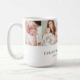 Mom Photo Collage First Mother's Day Keepsake Gift Coffee Mug