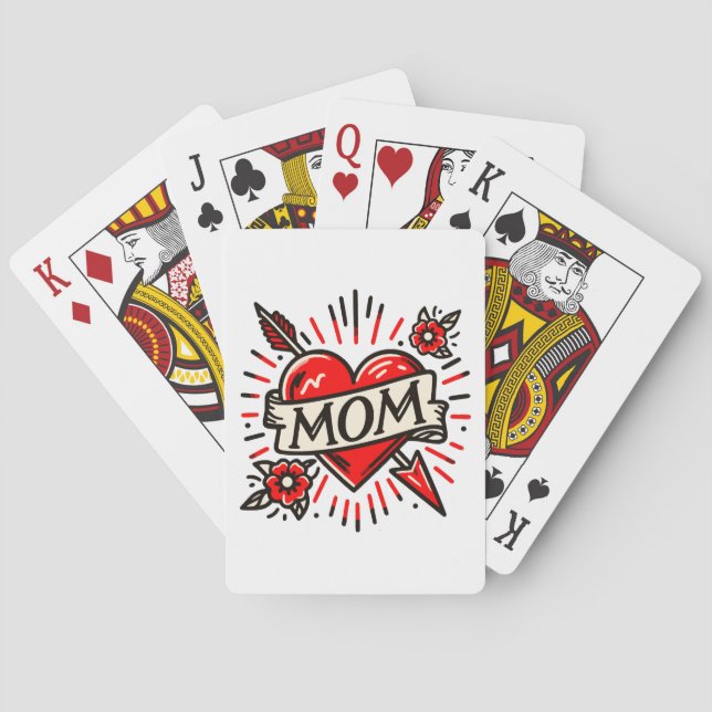 MOM PLAYING CARDS (Back)