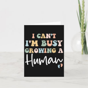 Mom Pregnancy Announcement I Can't I'm Bus