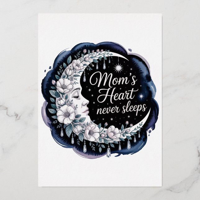 Mom’s Heart Never Sleeps (Front)