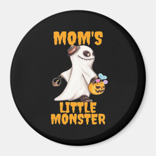 Mom’s Little Boo Monster Funny Graphic Magnet