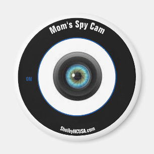 Mom Spy Cam Fridge Magnet