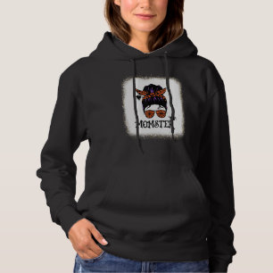Mom ster Life Boy Girl Party Scary Horror Leopard Hoodie