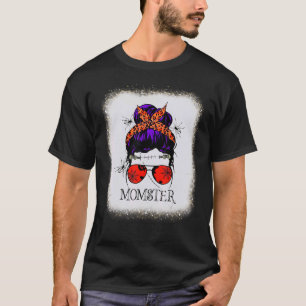 Mom ster Life Boy Girl Party Scary Horror Leopard T-Shirt