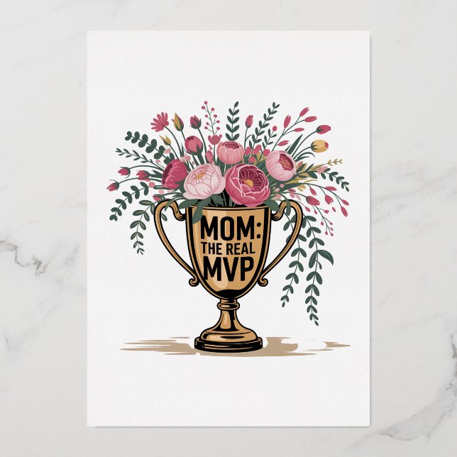 Mom The Real MVP (Front)