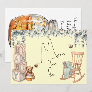 Mom To Be Baby Shower Digital Download Invitation