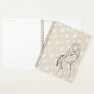 Mom-to-be Faux Lace Planner