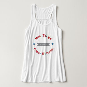 Mom-to-be Future lil’ Fireman T-Shirt Singlet