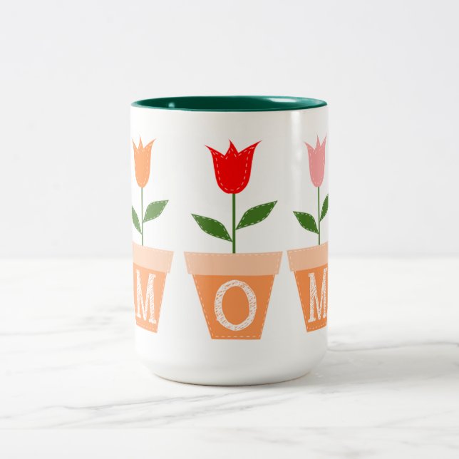 MOM Two-Tone COFFEE MUG (Center)