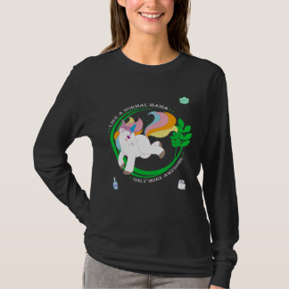 Mom Unicorn Life  for Women with Sayings T-Shirt