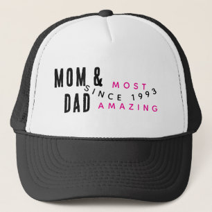 MOM WHO PLAYS BOTH ROLES MOM AND DAD... TRUCKER HAT