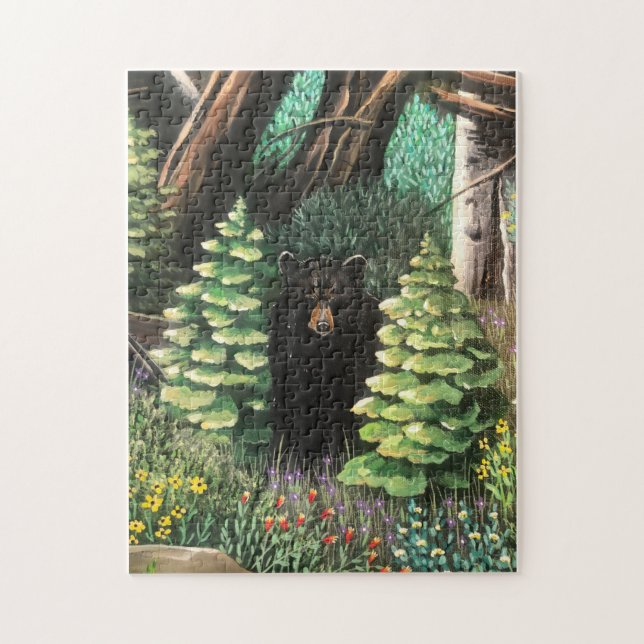 Moma Bear Puzzle (Vertical)