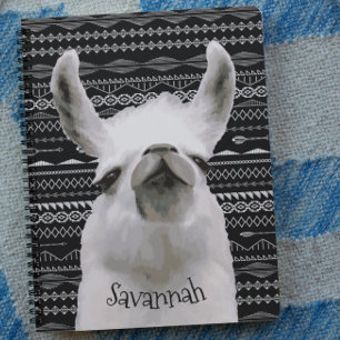 Moma Llama Spiral Notebook