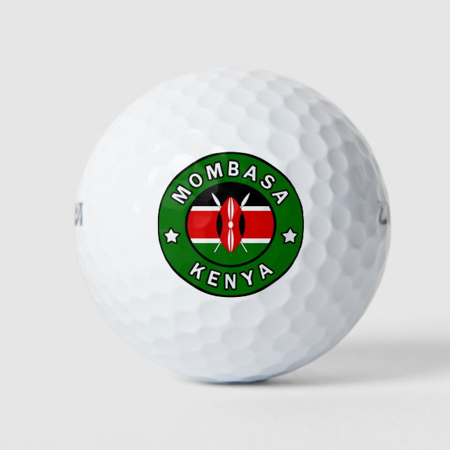 Mombasa Kenya Golf Balls (Front)