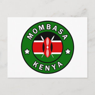 Mombasa Kenya Postcard