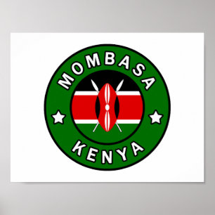 Mombasa Kenya Poster