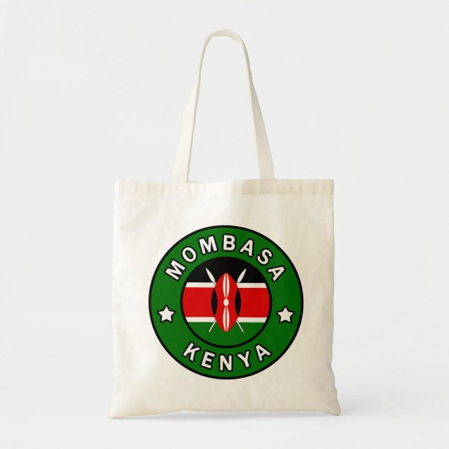 Mombasa Kenya Tote Bag (Front)
