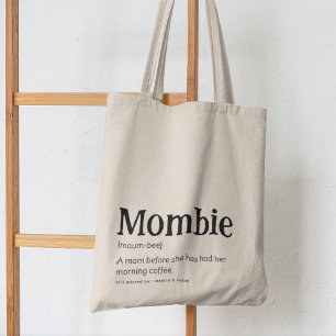 MOMBIE - Funny Mum Definition Tote Bag